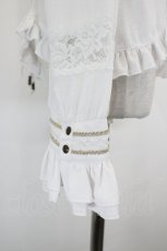画像5: Ozz oneste / Spring Rose Carol カットブラウス  白 I-26-09-02-044-OO-BL-TE-ZI (5)