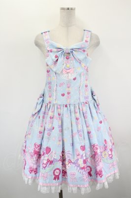 Preview of Sweet Candy Bouquetサロペット  サックス