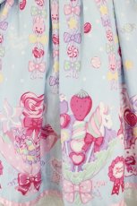 画像6: Angelic Pretty / Sweet Candy Bouquetサロペット  サックス I-26-09-02-048-AP-OP-TE-ZI (6)