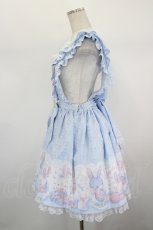 画像2: Angelic Pretty / ふわふわToysエプロン風スカート  サックス I-26-09-02-049-AP-SK-TE-ZI (2)