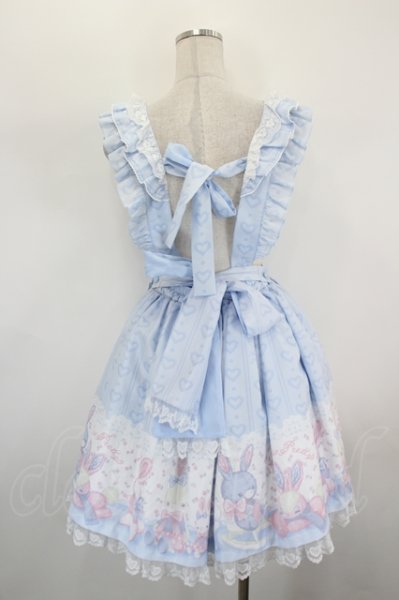 Angelic Pretty / ふわふわToysエプロン風スカート サックス I-26-09