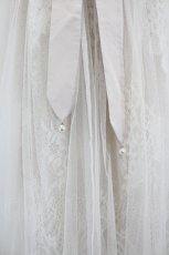 画像4: axes femme POETIQUE / リボン付レース×チュールスカート  ピンクベージュ I-26-09-02-073-AX-SK-SA-ZI (4)