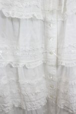 画像3: PINK HOUSE / ローンフリルスカート  白 I-26-09-02-083-LO-SK-SA-ZI (3)