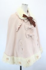 画像3: Ank Rouge / リボンポンチョコート  ピンク I-26-09-02-011-CA-CO-TE-ZI (3)