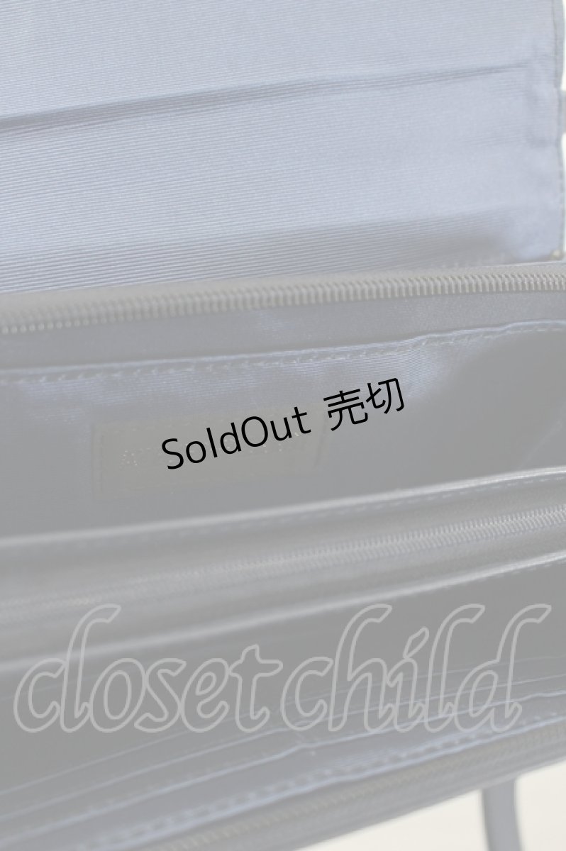 画像4: ATELIER PIERROT / Nocturnal Grave” Batwing Wallet Bag  ネイビー I-26-09-02-108-EL-ZA-TE-ZI (4)