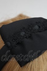 画像4: LOLITAその他(お買取対象外) / リボンカチューシャ  黒 I-26-09-02-122-LO-AC-SA-ZI (4)