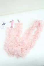 画像1: LALUICE / レースフリルショルダーストラップ  ピンク I-26-09-02-127-LO-ZA-TE-ZI (1)