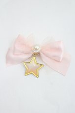 画像2: Amavel / Fantasy Dreaming Bearダブルリボンクリップ  ピンク I-26-09-02-131-CA-ZA-SA-ZI (2)