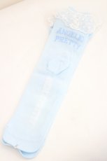 画像2: Angelic Pretty / プリマRibbonクルー丈ソックス  サックス I-26-09-02-134-AP-ZA-TE-ZI (2)