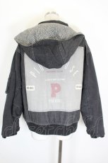 画像2: PINK HOUSE / デニムパッチワークブルゾン 4(L) 黒デニム I-26-09-04-060-LO-JA-SA-ZI (2)