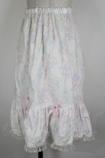 画像3: Nile Perch / ツインベアリボンギンガムスカート  ピンク I-26-09-04-090-LO-SK-TE-ZI (3)