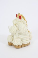 画像1: Q-pot. / プードルケーキバッグチャーム  ミルク I-26-09-04-130-QP-AC-TE-ZI (1)