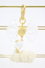 画像1: Q-pot. / スワンクリームケーキバッグチャーム  オフ I-26-09-04-131-QP-AC-TE-ZI (1)