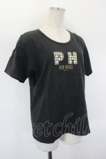 画像3: PINK HOUSE / PHプリントTシャツ  黒 I-26-09-06-039-LO-TS-TE-ZI (3)