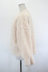 画像2: axes femme / ボアブルゾン M ベージュ I-26-09-06-052-AX-JA-SA-ZI (2)