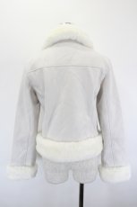 画像3: axes femme / ファースエードコート M 白 I-26-09-06-055-AX-CO-SA-ZI (3)
