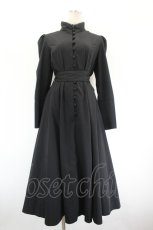 画像1: Sheglit / "Victorian"バッスルワンピース XL 黒 I-26-09-06-062-EL-OP-SA-ZI (1)