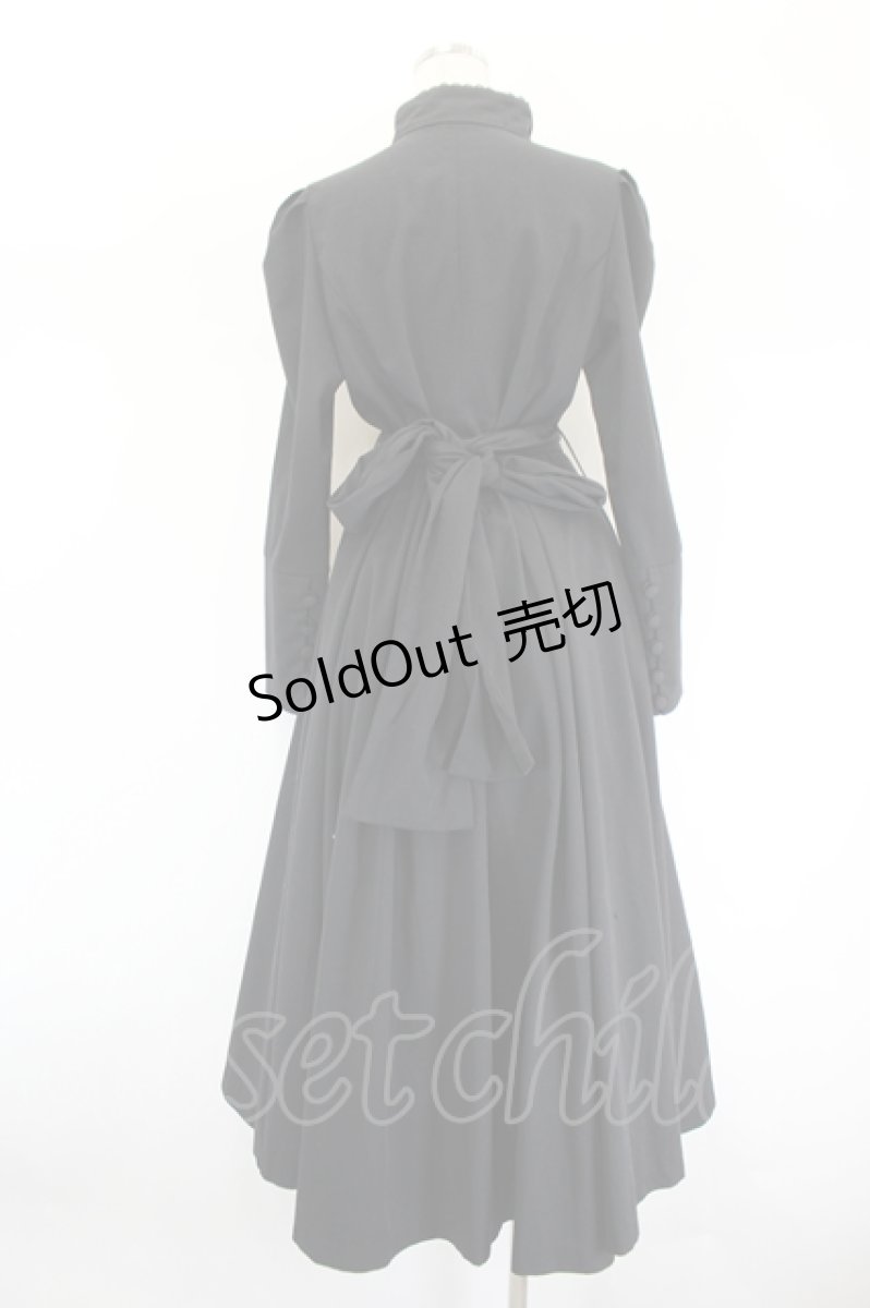 画像3: Sheglit / "Victorian"バッスルワンピース XL 黒 I-26-09-06-062-EL-OP-SA-ZI (3)
