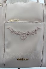 画像6: axes femme / 薔薇刺繍多機能ビッグトート  ピンク I-26-09-06-116-AX-BG-TE-ZI (6)