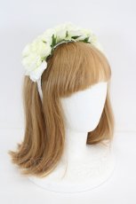 画像2: BABY,THE STARS SHINE BRIGHT / Blooming Fairyカチューシャ  アイボリー I-26-09-06-120-BA-AC-SA-ZI (2)