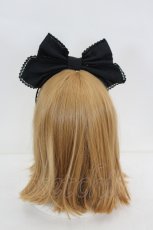 画像2: Angelic Pretty / スターリボンカチューシャ  黒 I-26-09-06-121-AP-AC-SA-ZI (2)