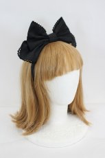 画像3: Angelic Pretty / スターリボンカチューシャ  黒 I-26-09-06-121-AP-AC-SA-ZI (3)