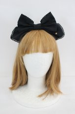 画像4: Angelic Pretty / スターリボンカチューシャ  黒 I-26-09-06-121-AP-AC-SA-ZI (4)