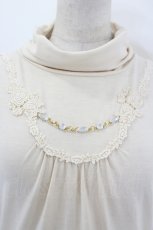 画像4: axes femme / ネックレス風装飾タートル  アイボリー I-26-09-06-017-AX-TO-SA-ZI (4)