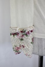 画像5: axes femme / ローズレースパールハイネックカットソー  アイボリー I-26-09-06-019-AX-TO-SA-ZI (5)