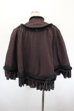 画像2: Hoshibako Works / リリィ・リドル ケープ  ボルドー I-26-09-08-003-LO-JA-TE-ZI (2)