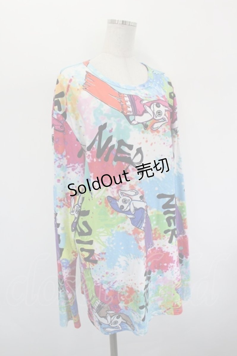 画像3: NieR Clothing / カットソー   I-26-09-08-028-PU-TO-SA-ZI (3)