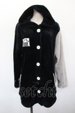 画像1: NieR Clothing / ボアジャケット  黒 I-26-09-08-038-PU-JA-SA-ZI (1)