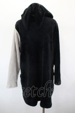 画像2: NieR Clothing / ボアジャケット  黒 I-26-09-08-038-PU-JA-SA-ZI (2)