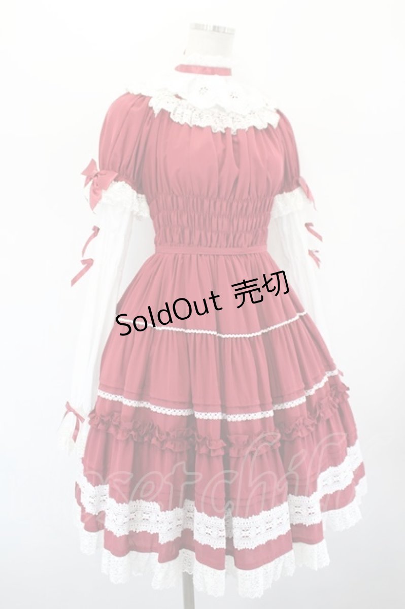 画像5: Angelic Pretty / Eternal Dollワンピース  アカ I-26-09-08-042-AP-OP-TE-ZI (5)