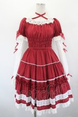 画像1: Angelic Pretty / Eternal Dollワンピース  アカ I-26-09-08-042-AP-OP-TE-ZI (1)