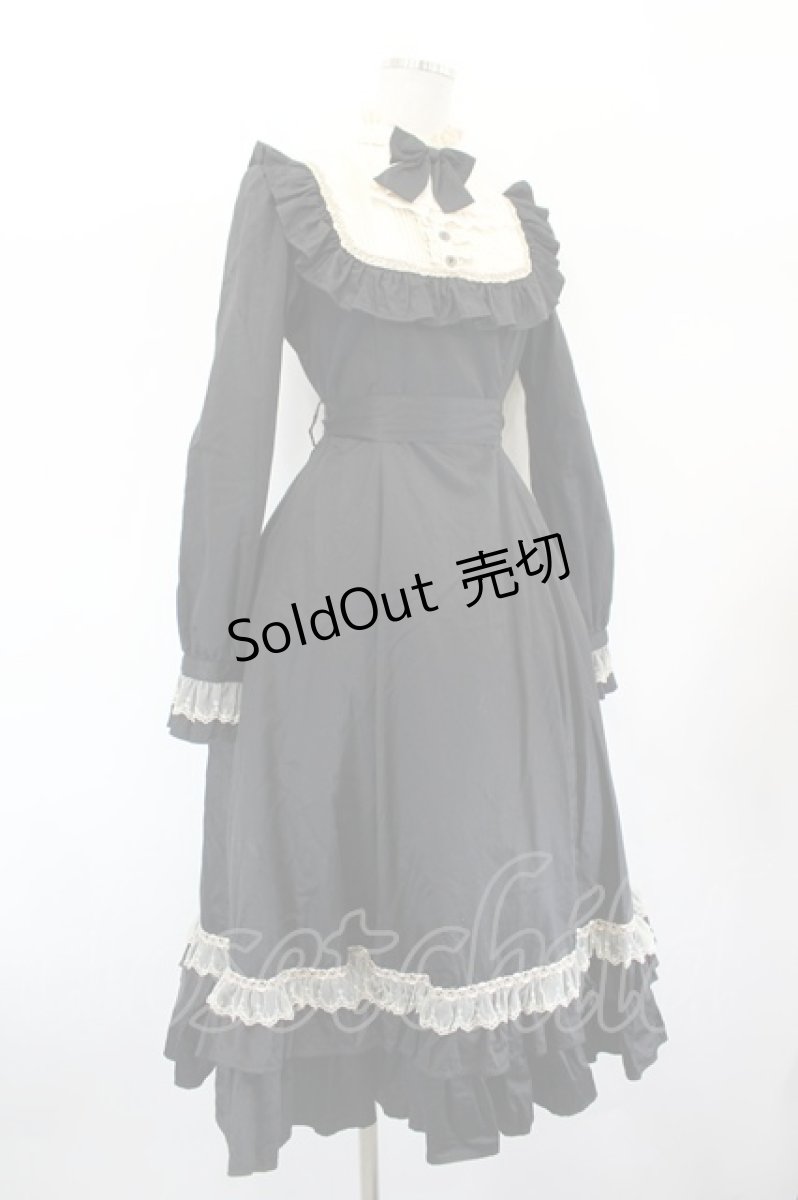 画像4: Victorian maiden / クラシカルドールドレス  黒 I-26-09-08-044-CL-OP-TE-ZI (4)