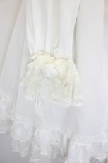 画像6: MOMOKO HOUSE / 薔薇レースワンピース  白 I-26-09-08-046-LO-OP-TE-ZI (6)