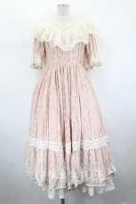 画像1: Miss Point（海外ロリータブランド） / Rosa Osmanthus ワンピース S ピンク I-26-09-08-053-LO-OP-TE-ZI (1)