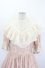 画像2: Miss Point（海外ロリータブランド） / Rosa Osmanthus ワンピース S ピンク I-26-09-08-053-LO-OP-TE-ZI (2)