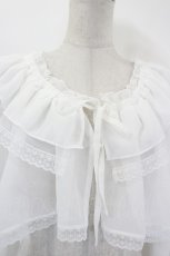 画像4: axes femme POETIQUE / ２ＷＡＹオフショルボレロ M 白 I-26-09-08-007-AX-TO-TE-ZI (4)