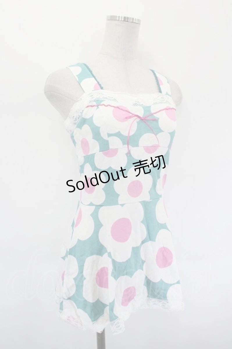 画像3: MILK / Daisy Doll Teeワンピース  青Ｘ白Ｘ濃ピンク I-26-09-08-010-ML-OP-SA-ZI (3)