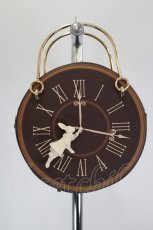 画像1: Cupid Cute / Rabbit Clock Box  ブラウン I-26-09-08-104-LO-BG-SA-ZI (1)