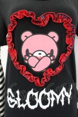 画像4: LOLITAその他(お買取対象外) / GLOOMYカットソー  黒Ｘ白ＸピンクＸ赤 I-26-09-08-017-LO-TO-SA-ZI (4)