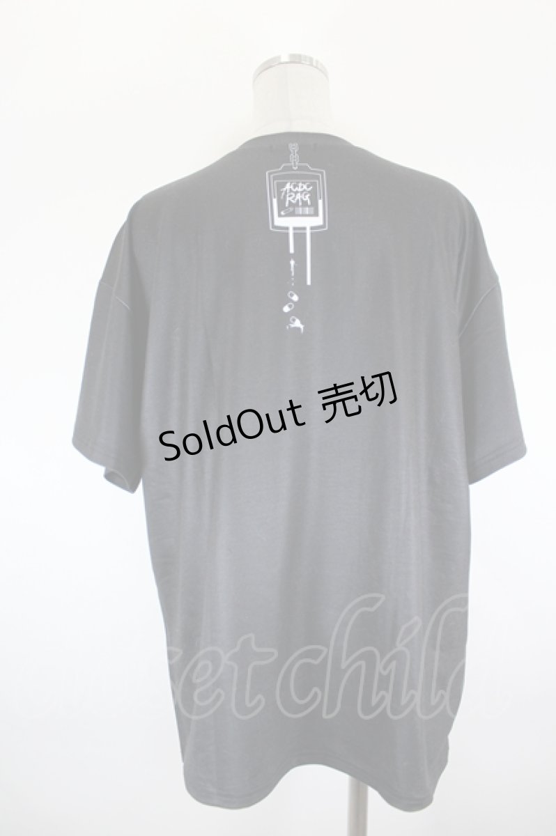 画像3: ACDC RAG / ムーンバニードールズTシャツ  黒Ｘ白 I-26-09-11-037-PU-TO-SA-ZI (3)