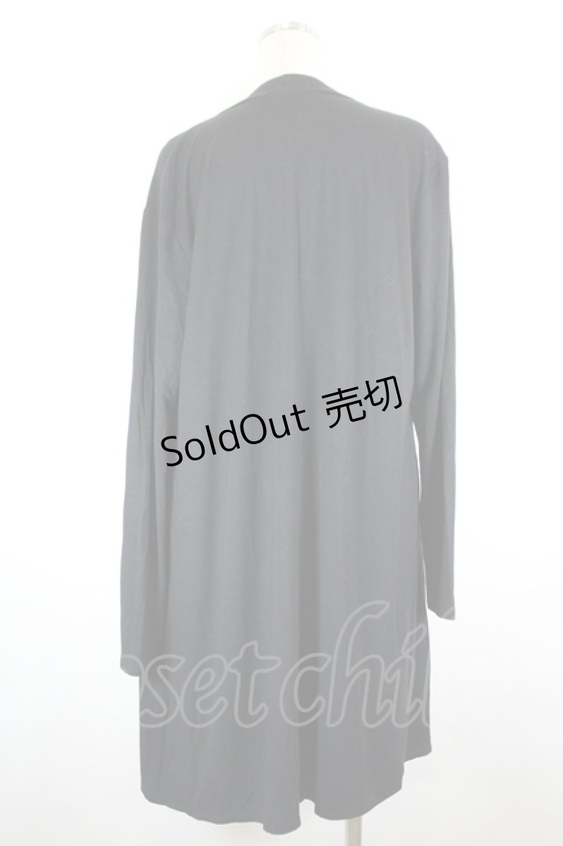 画像4: NieR Clothing / ロングカーディガン  黒 I-26-09-11-045-PU-TO-SA-ZI (4)
