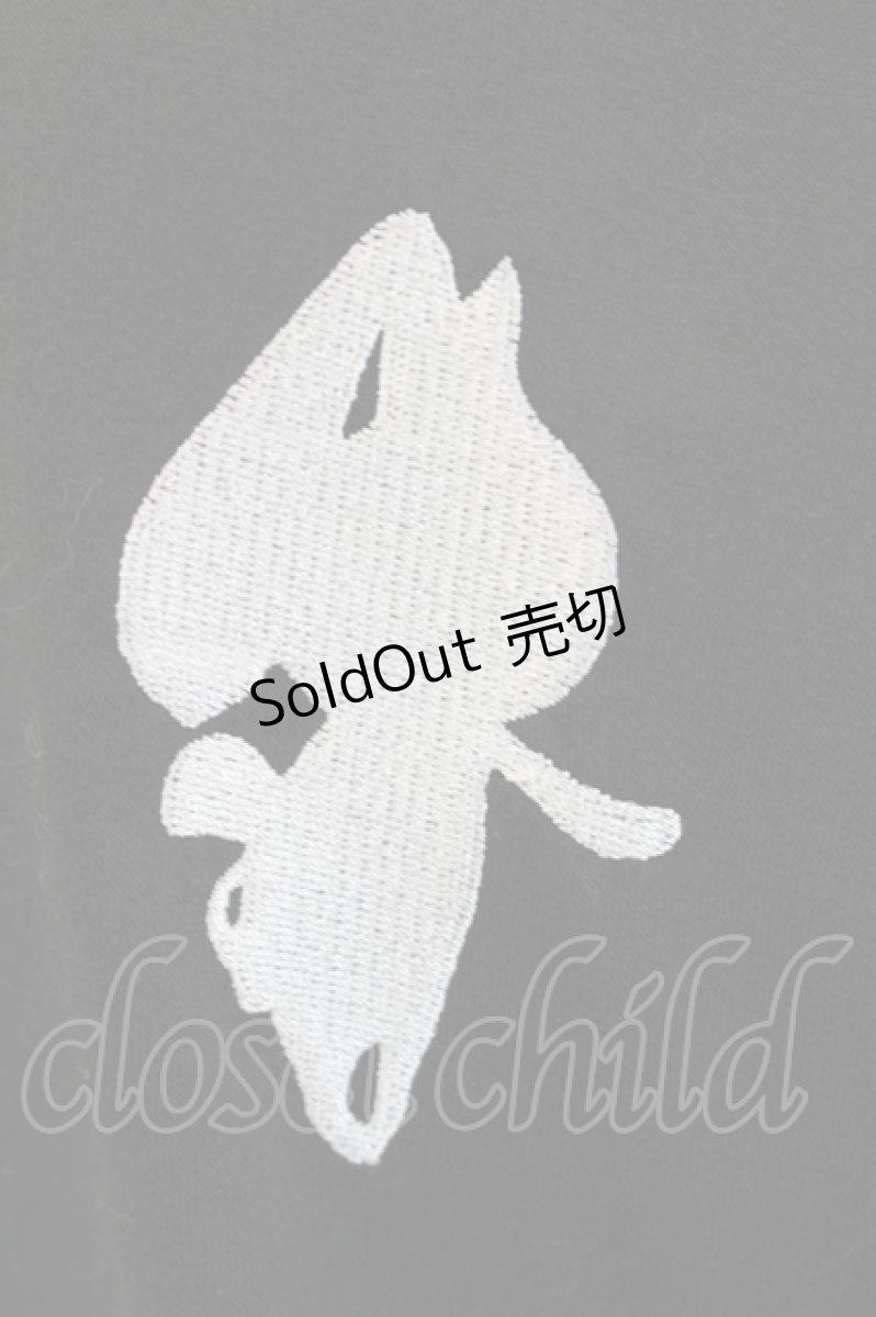 画像4: NieR Clothing / NieR刺繍ジャージ  黒Ｘ白 I-26-09-11-062-PU-TO-SA-ZI (4)
