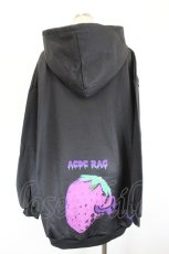 画像3: ACDC RAG / Neroパーカー  黒Ｘ濃ピンク I-26-09-15-031-PU-BL-SA-ZI (3)