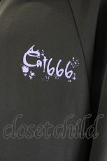 画像4: Deorart / 後ろしっぽプリントパーカー L 黒Ｘパープル I-26-09-15-033-PU-TO-SA-ZI (4)