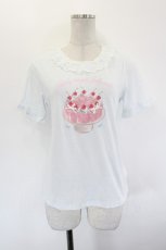 画像1: Shirley Temple / ジェリーケーキTシャツ 150 サックス I-26-09-15-004-ET-TS-TE-ZI (1)