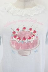画像4: Shirley Temple / ジェリーケーキTシャツ 150 サックス I-26-09-15-004-ET-TS-TE-ZI (4)